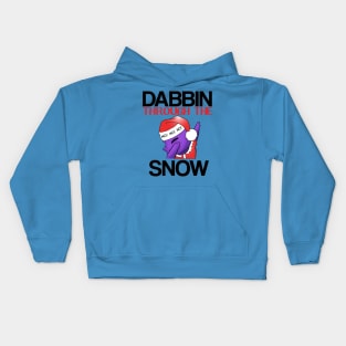 LTO Dabbin Snow Twitch Logo Design Kids Hoodie